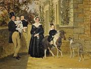 John Frederick Herring Thomas Dawson and His Family oil